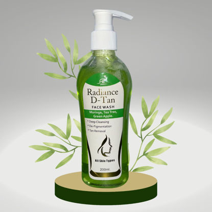 Picture of D-Tan Radiance Face Wash With Moringa ,Tee Tree & Green Apple